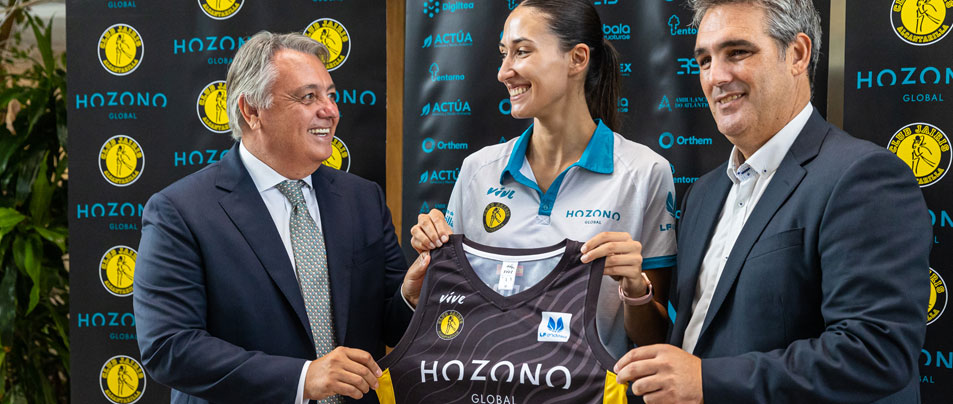 Hozono Global renueva su patrocinio con el club de baloncesto decano de la Región