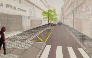 Abala comienza las obras en la calle Marqués de Molins de Alicante que mejorarán la movilidad urbana