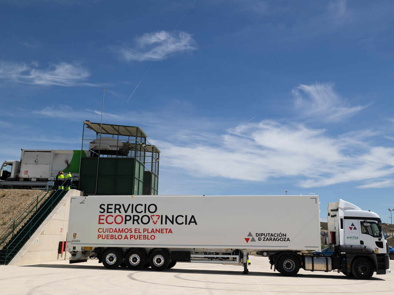 El servicio EcoProvincia dará servicio a cerca de 200.000 vecinos de la provincia de Zaragoza