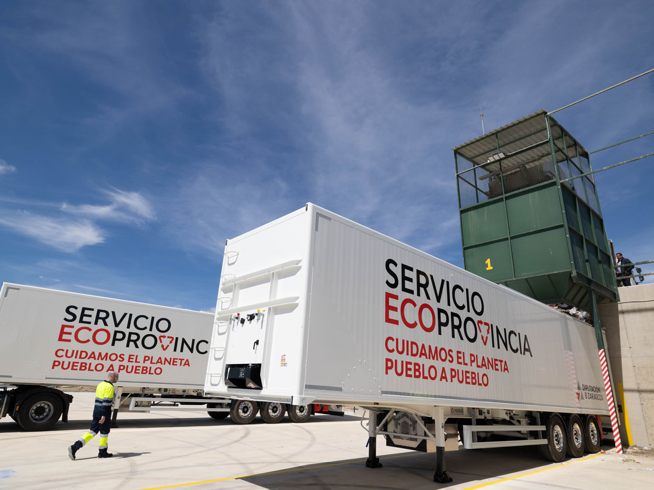 El servicio EcoProvincia dará servicio a cerca de 200.000 vecinos de la provincia de Zaragoza