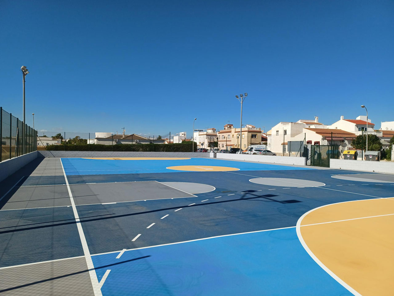 Abala finaliza las pistas azules que consolidan a Torrevieja como referente en la oferta de instalaciones deportivas al aire libre