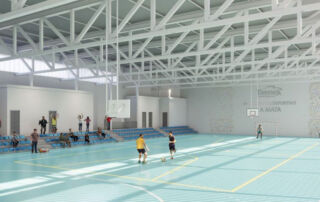 El nuevo pabellón de La Mata, en Torrevieja, será un espacio polivalente con capacidad para cerca de 400 personas