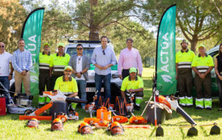 El nuevo servicio de jardinería municipal en Cheste contará con más personal y maquinaria nueva