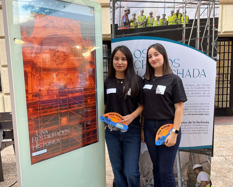 Hozono Global presenta los trabajos de restauración de la Catedral de Murcia en la Noche de los Investigadores