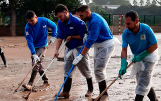 Actúa refuerza el dispositivo desplegado en Algemesí para intensificar los trabajos de emergencia tras la DANA