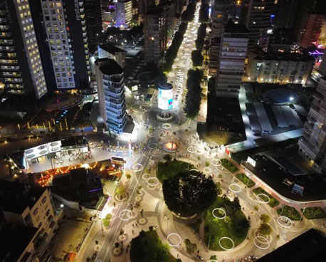 La avenida del Mediterráneo de Benidorm, ejecutada por Orthem, premio a la mejor obra de la provincia de Alicante