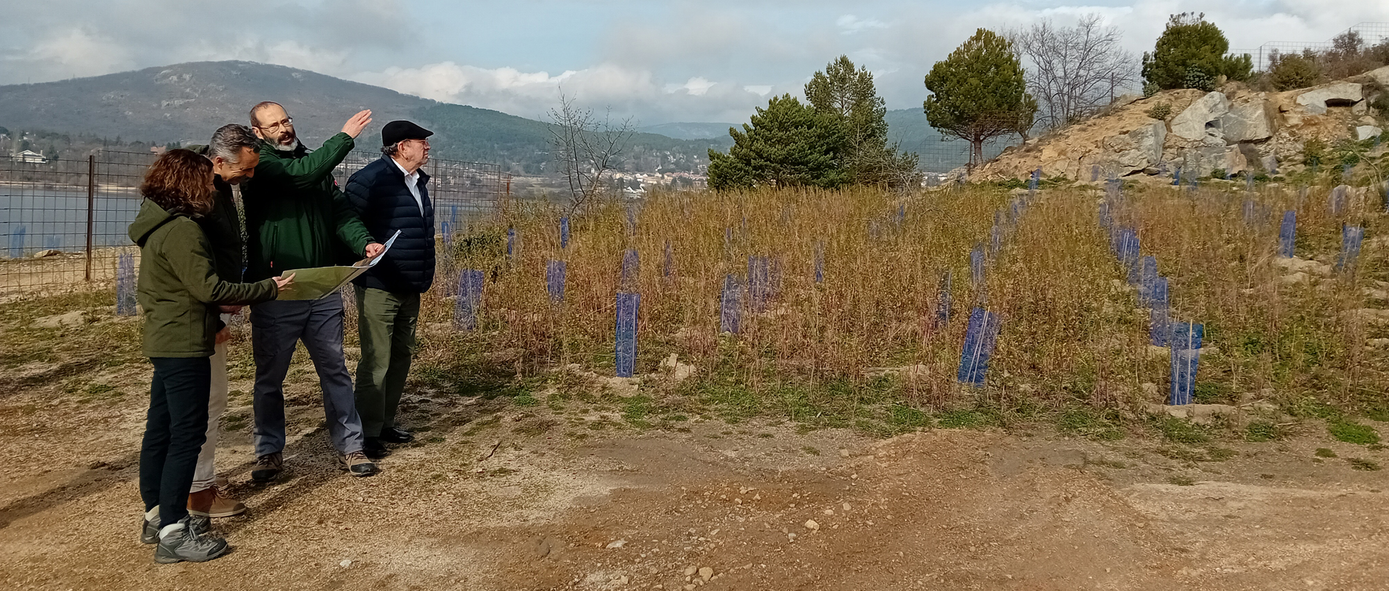 Orthem finaliza la restauración ambiental de la cantera de Navacerrada, en Madrid