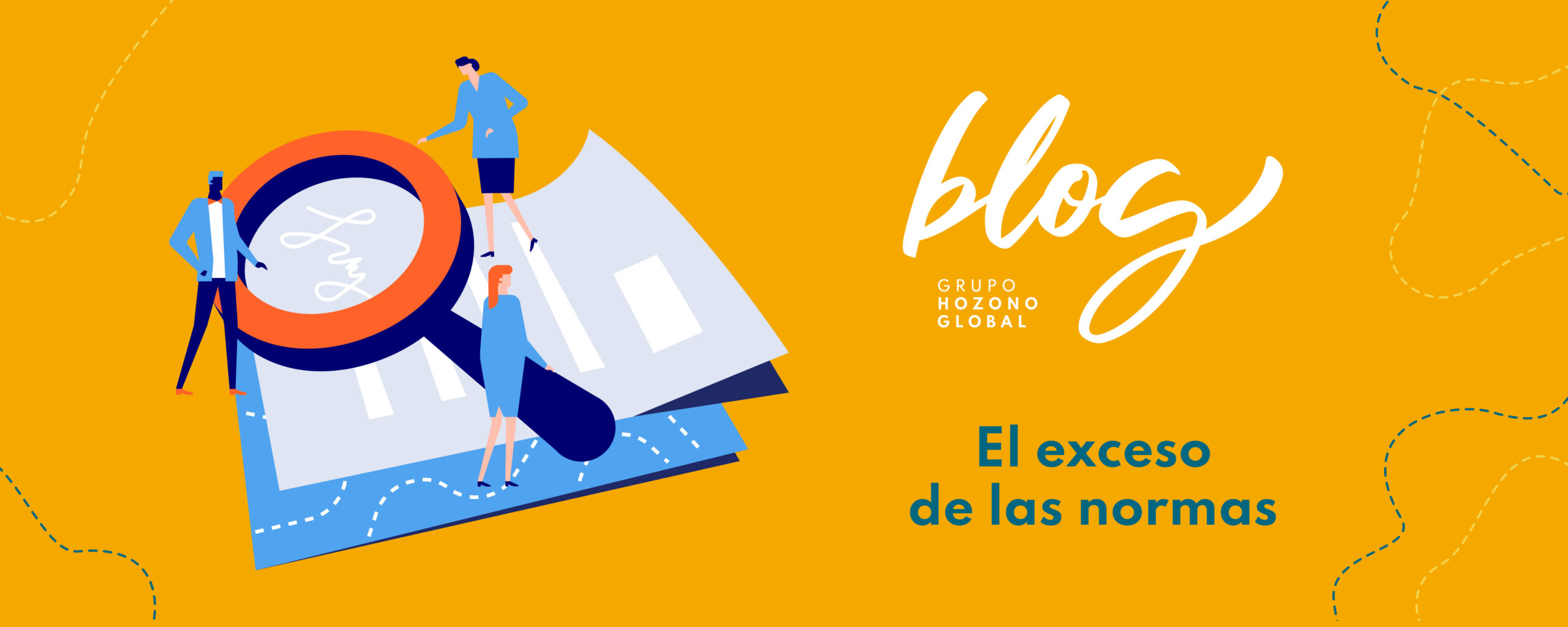 Hozono Global el exceso de las normas banner blog