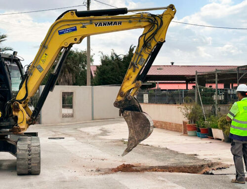 San Javier sigue mejorando su red de saneamiento con un nuevo colector