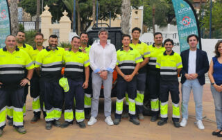Actúa refuerza el servicio de limpieza de playas en Villajoyosa durante la temporada estival
