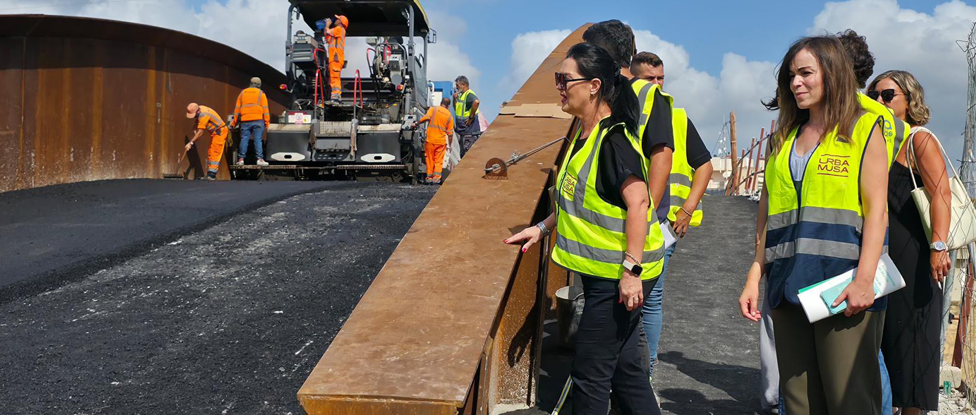 El puente de El Raal, en Murcia, abrirá al tráfico en septiembre