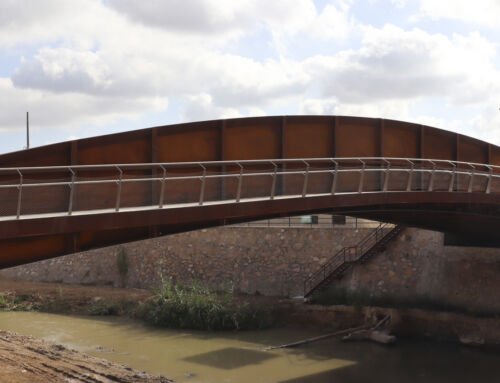 Abala finaliza las obras del puente de El Raal, en Murcia