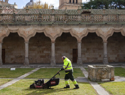 Las zonas verdes de la Universidad de Salamanca seguirán contando con un servicio integral y sostenible