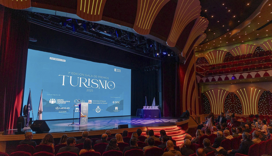 Hozono Global respalda la apuesta turística de la provincia de Alicante en los Premios Turismo MSC