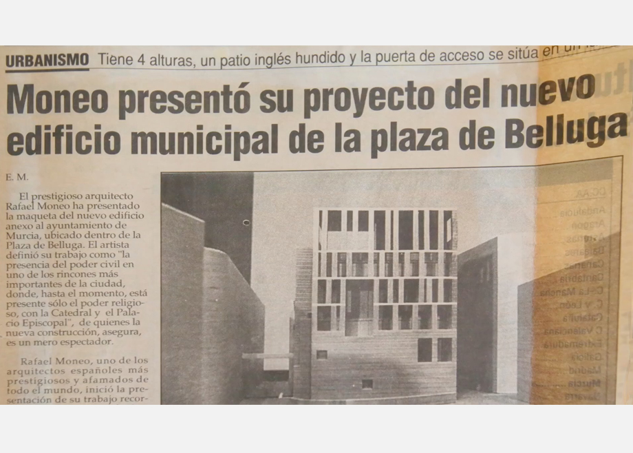 “El Moneo: un edificio como respuesta, un espacio como pregunta”, una mirada única al símbolo arquitectónico de Murcia “El Moneo: un edificio como respuesta, un espacio como pregunta”, una mirada única al símbolo arquitectónico de Murcia