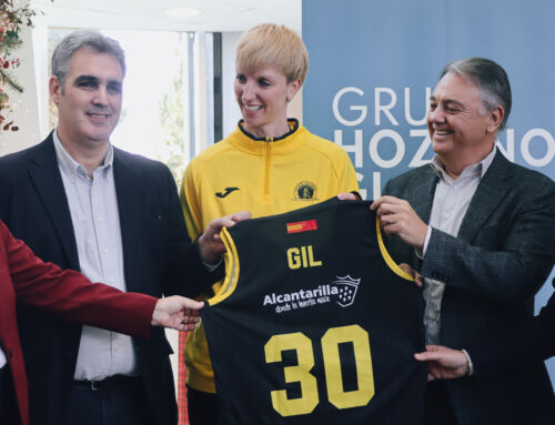 La sede del Grupo Hozono Global acoge la presentación oficial de Laura Gil