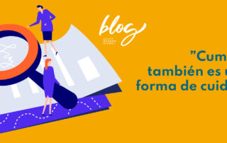 Cumplir también es una forma de cuidar