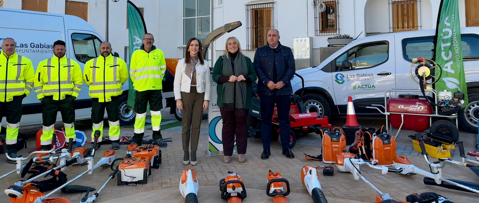 Las Gabias apuesta por una mejora integral de sus parques, jardines y zonas verdes