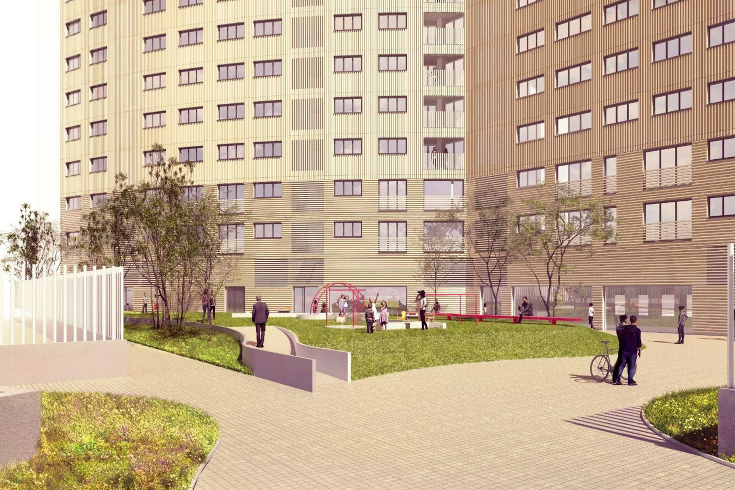 Valencia levanta su primer edificio intergeneracional para el alquiler asequible Valencia levanta su primer edificio intergeneracional para el alquiler asequible