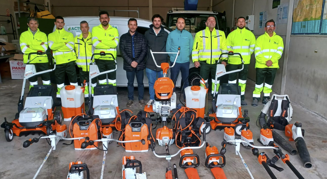Actúa se encargará de la limpieza y el mantenimiento de las zonas verdes de ocho hospitales de Málaga