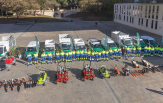 Benidorm presenta un nuevo servicio de jardinería más moderno, sostenible y adaptado al futuro