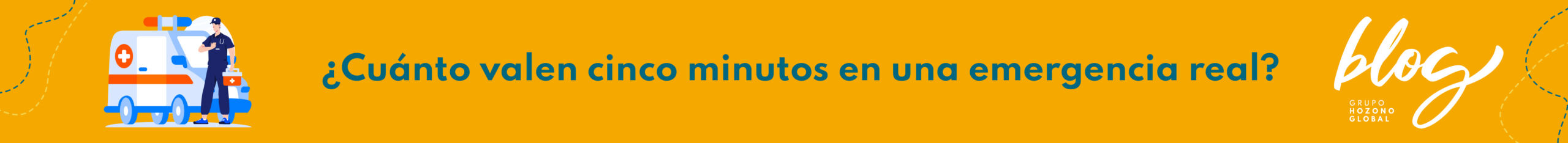Hozono Global - ¿Cuánto valen cinco minutos en una emergencia real?