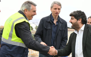 Avanzan las obras del colector de saneamiento sur de Lorca, una infraestructura clave impulsada por la Región de Murcia