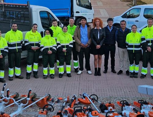 Velilla de San Antonio refuerza el cuidado de sus parques y jardines