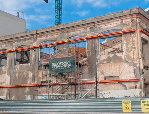 Las obras de rehabilitación del edificio de la Fábrica de Hielo de Torrevieja avanzan a buen ritmo