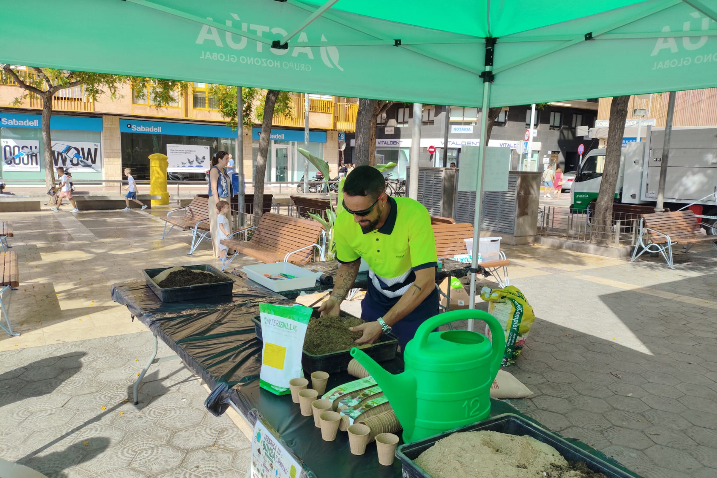 Santa Pola abre un espacio de encuentro para sembrar conciencia verde Santa Pola abre un espacio de encuentro para sembrar conciencia verde