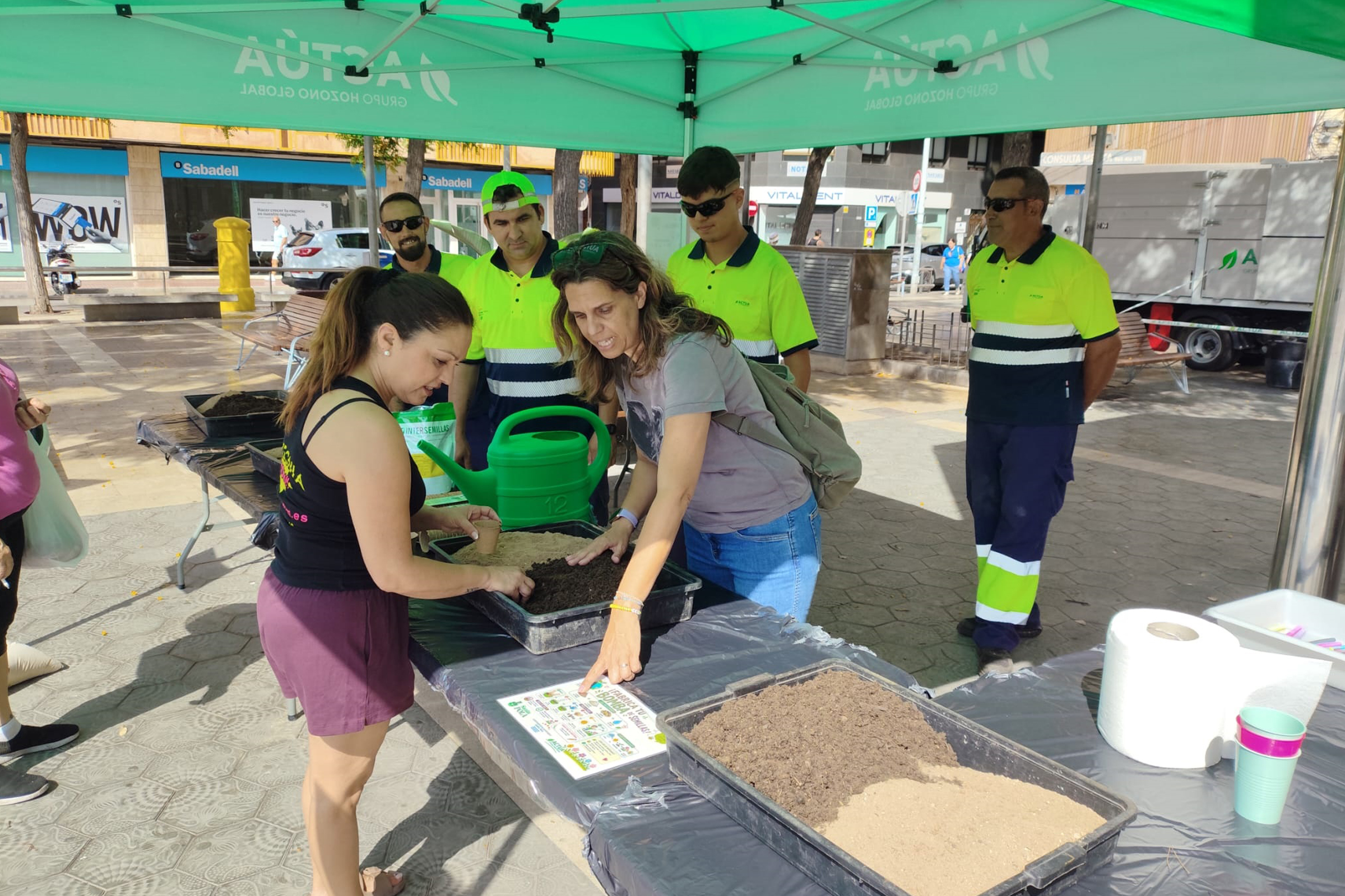 Santa Pola abre un espacio de encuentro para sembrar conciencia verde Santa Pola abre un espacio de encuentro para sembrar conciencia verde