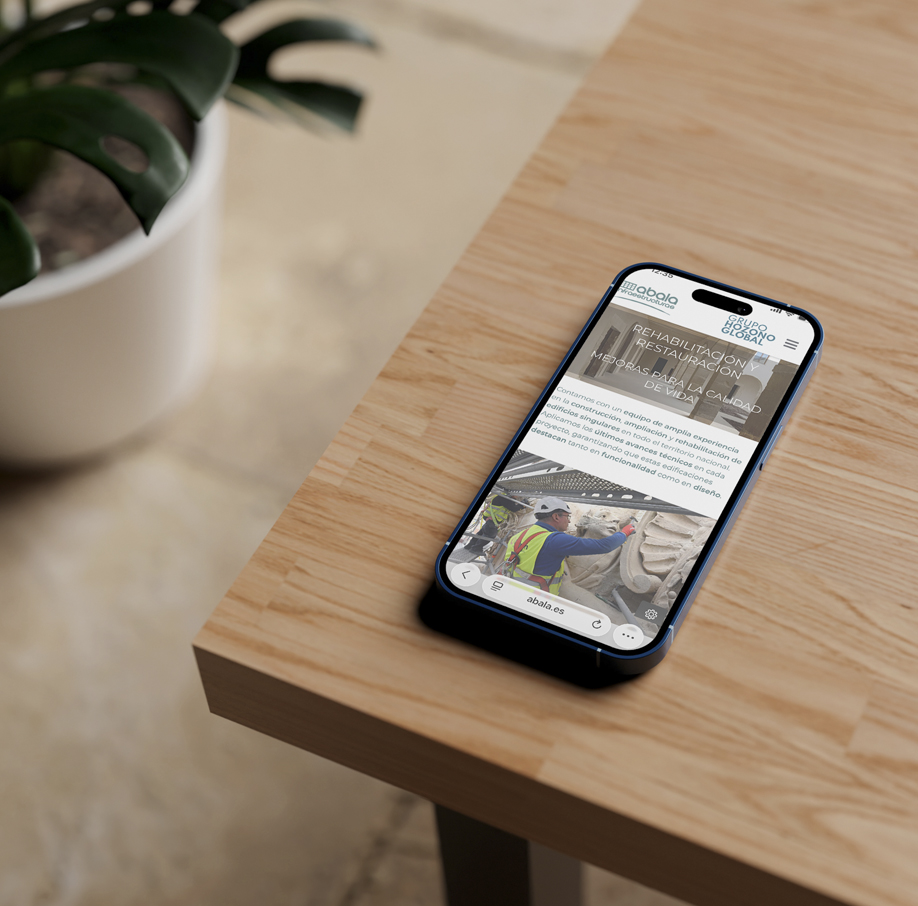 Abala Infraestructuras da un salto digital con una nueva web más visual y accesible