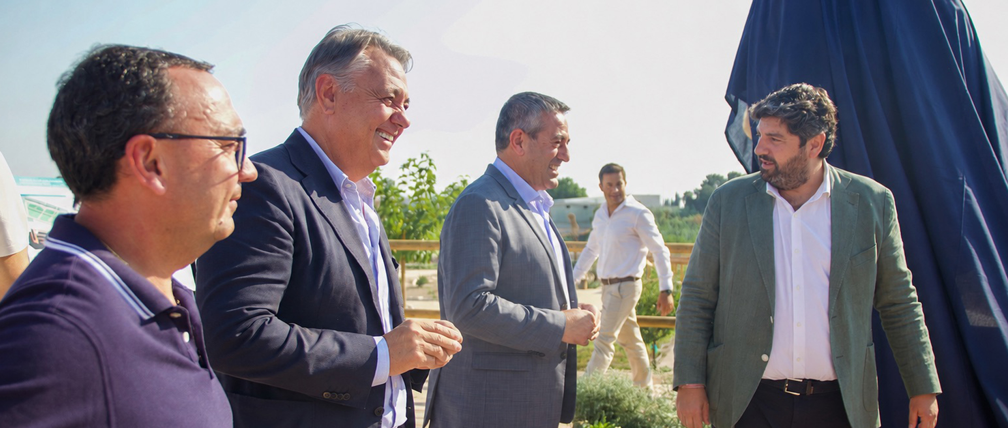 Alcantarilla inaugura el Paraje Las Caracolas, un nuevo espacio verde sobre un tanque de tormentas de 10.000 metros cúbicos