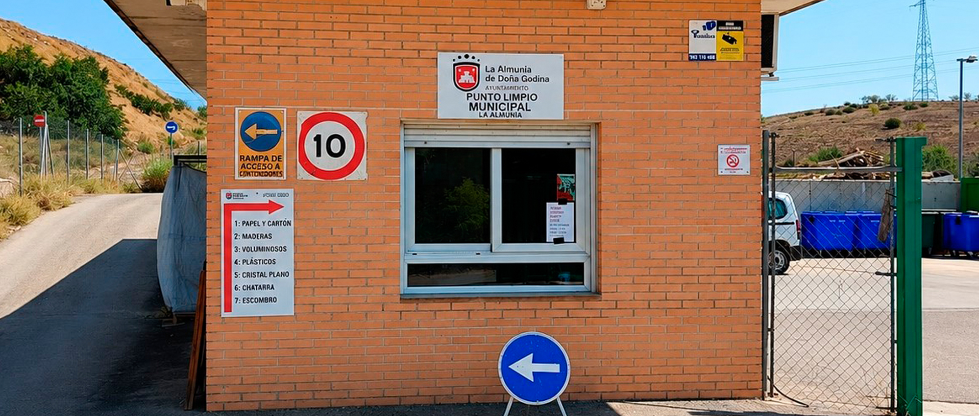 El punto limpio de La Almunia inicia una nueva etapa en la gestión responsable de residuos