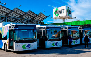 Las cocheras de EMT Palma incorporarán 40 puntos de recarga para autobuses eléctricos
