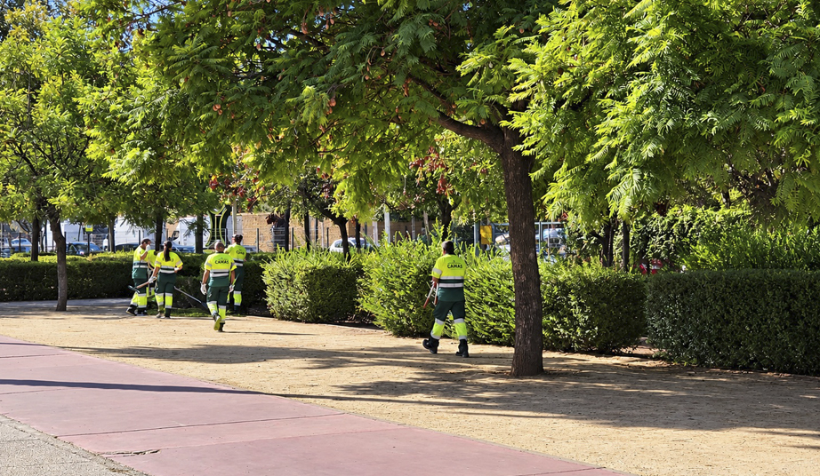 Camas apuesta por una mejora integral de sus parques, jardines y zonas verdes